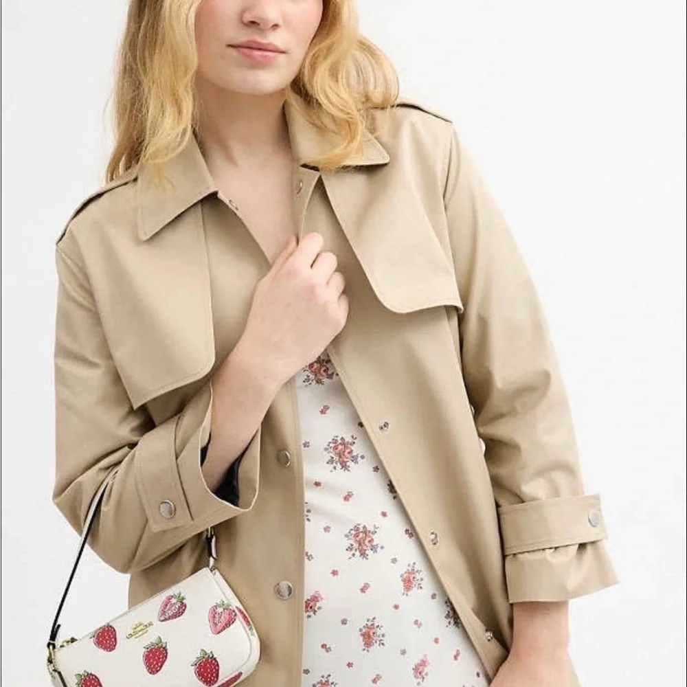 NWT Coach Nolita 19 With Strawberry Print CAL25（Slightly Imperfect Goods） - Picture 10 of 11